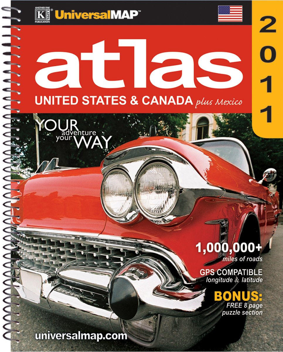Universal Map 2011 Road Atlas of United States & Canada Plus Mexico