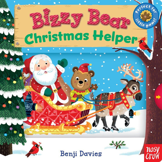 Bizzy Bear: Christmas Helper: (Interactive Holiday Board Book for Toddlers - With Sturdy Tabs and Slides to Push and Pull) - 2163