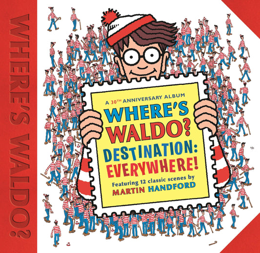 Where's Waldo? Destination: Everywhere!: 12 Classic Scenes as You've Never Seen Them Before! (A Hidden Object Search-and-Find Puzzle Book - a Perfect Gift & Travel Companion for All Ages) - 9422