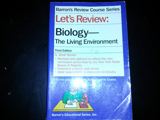 Let's Review: Biology-The Living Environment (Barron's Review Course Series)