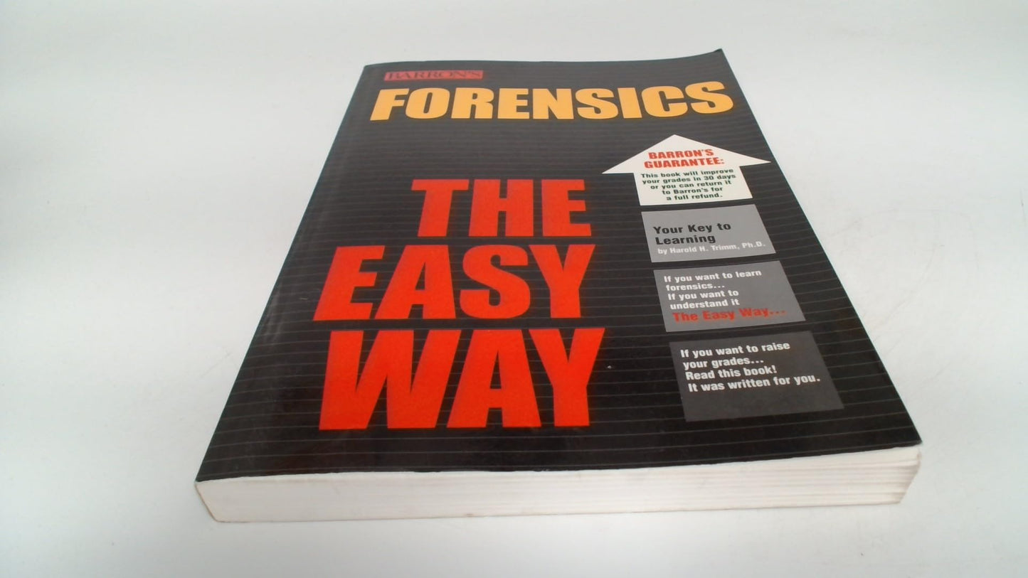 Forensics the Easy Way (Barron's Easy Series)