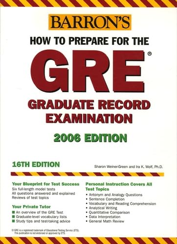 How to Prepare for the GRE: 2006-2007