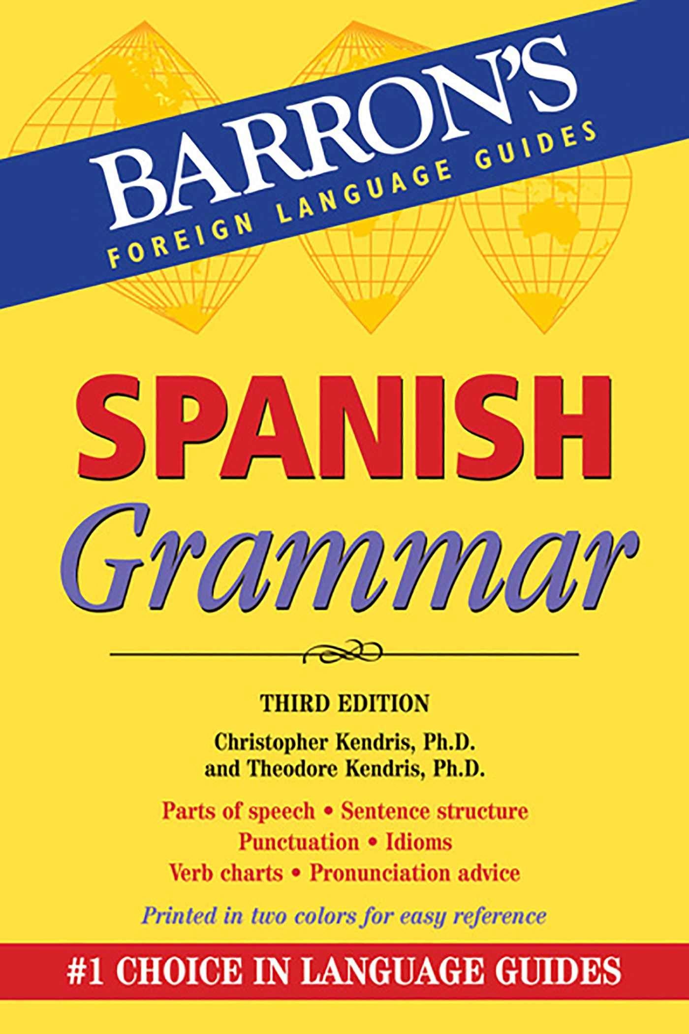 SPANISH GRAMMAR: BEGINNER, INTER - 8780