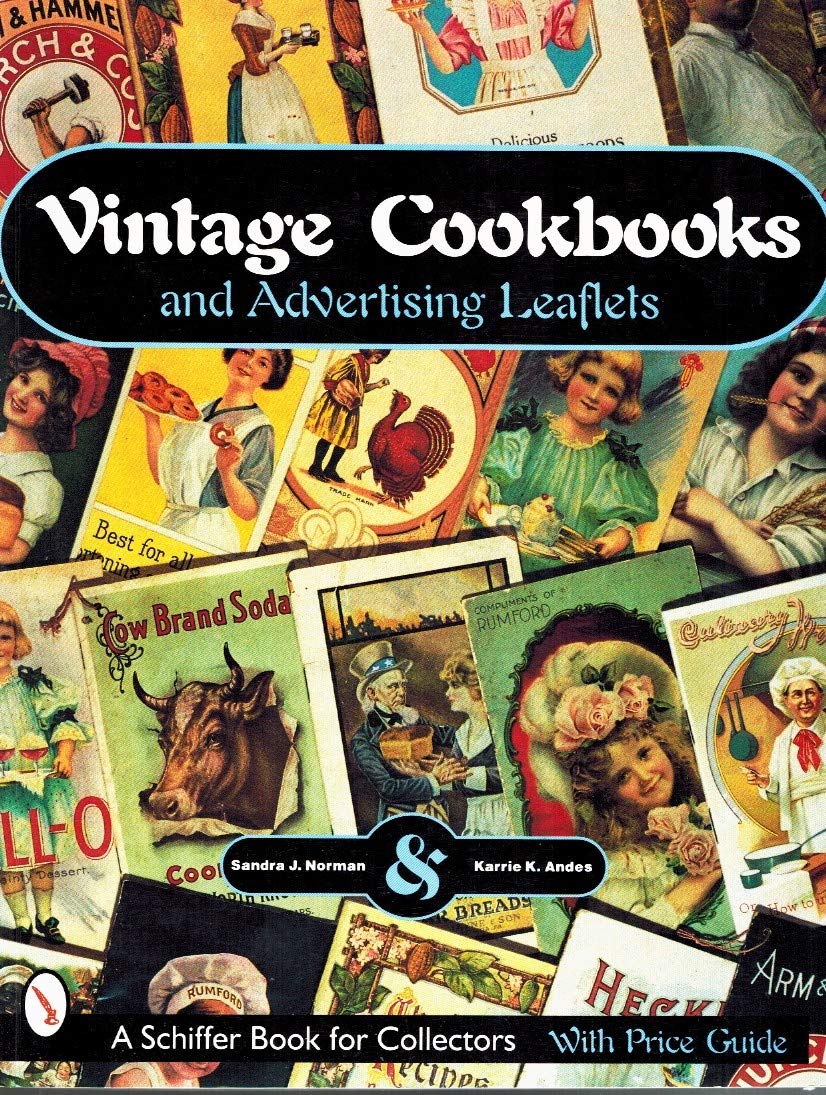 Vintage Cookbooks and Advertising Leaflets