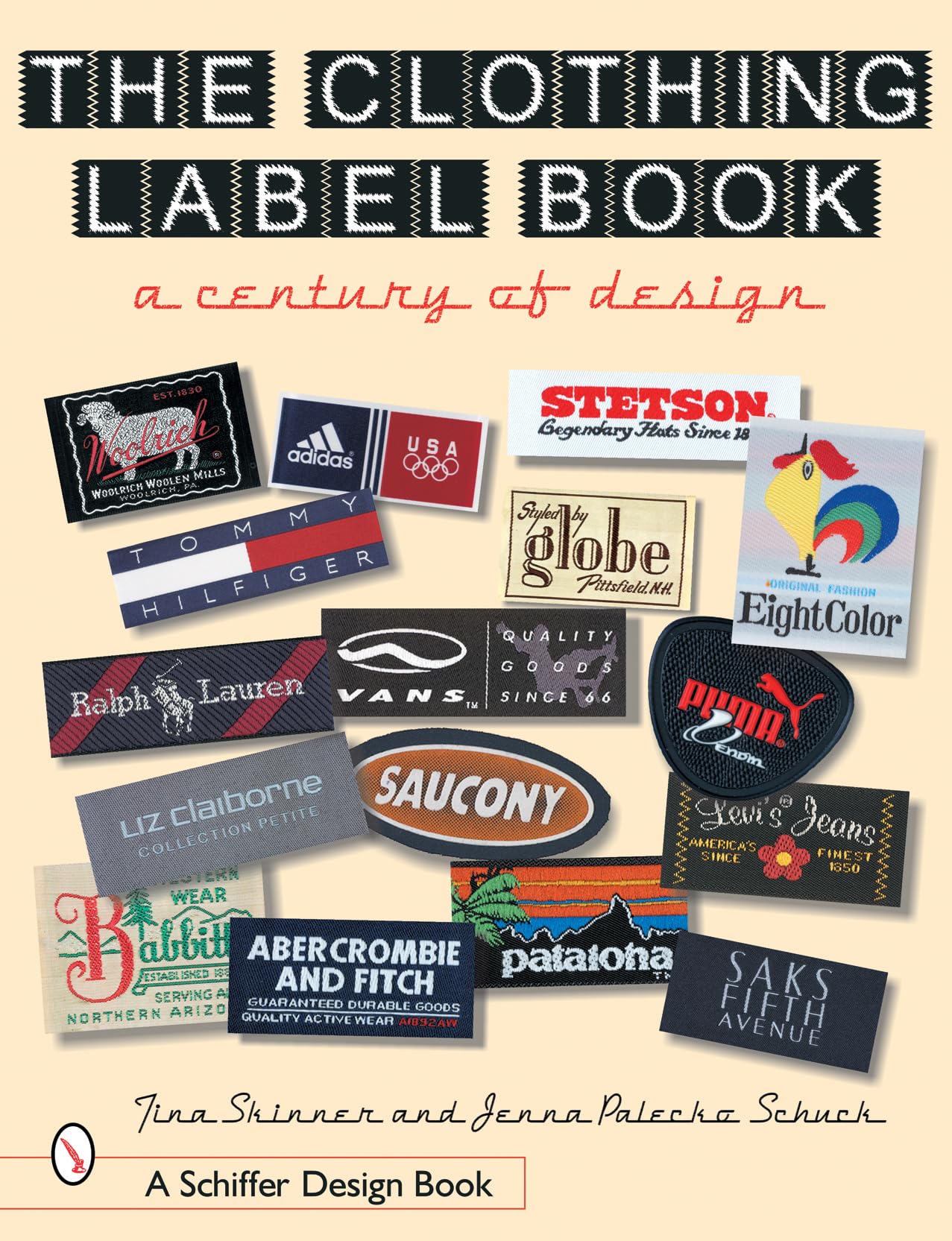 The Clothing Label Book: A Century of Design (Schiffer Design Books) - 6566