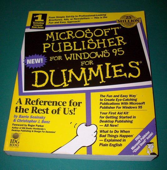 Microsoft? Publisher For Windows? 95 For Dummies?