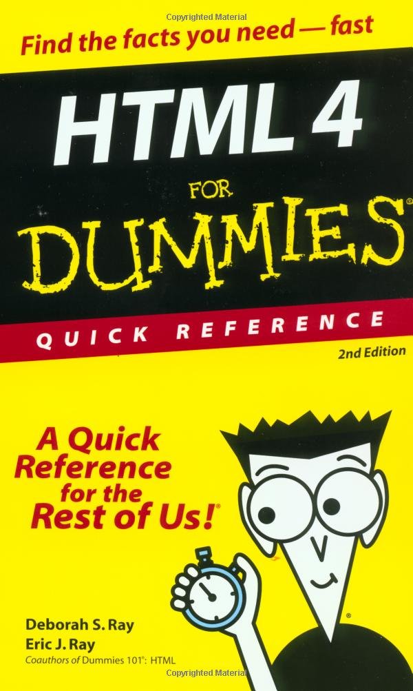 Html 4 for Dummies: Quick Reference - 2762