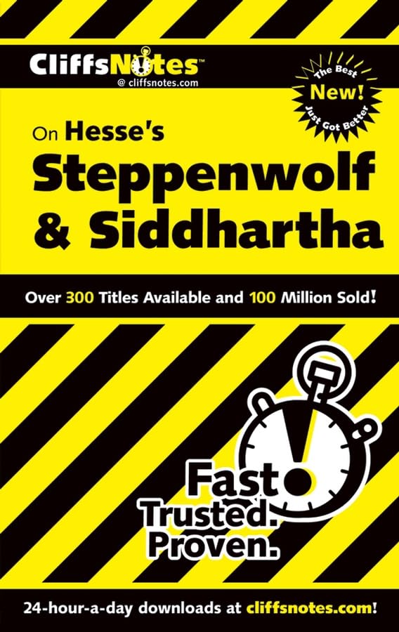 Cliffsnotes Hesse's Steppenwolf & Siddhartha (CLIFFSNOTES LITERATURE)