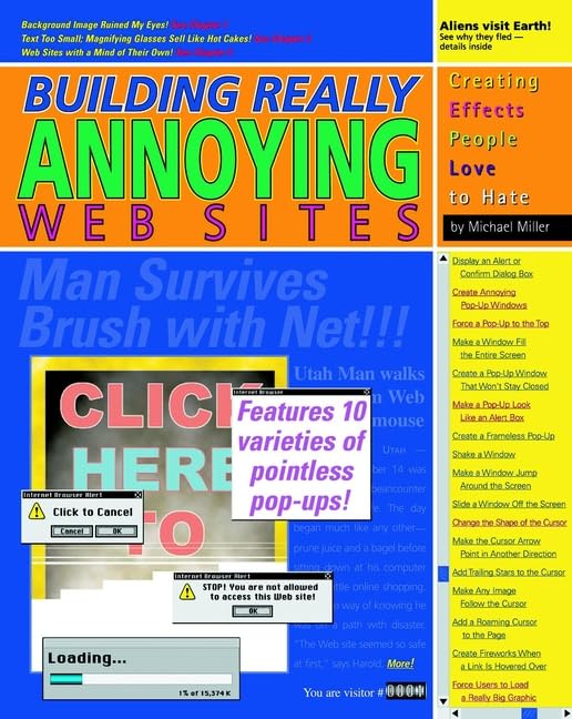 Building Really Annoying Web Sites - 3749