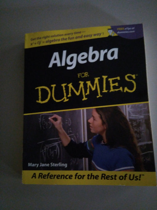 Algebra for Dummies - 5183
