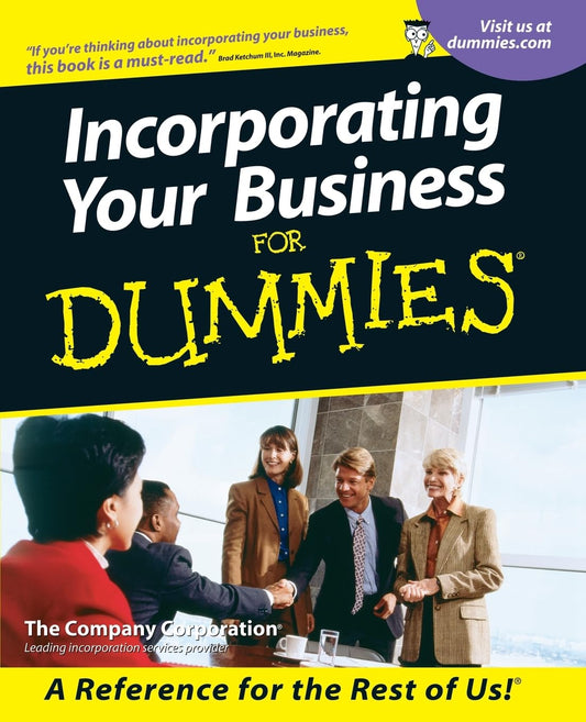 Incorporating Your Business For Dummies - 8392