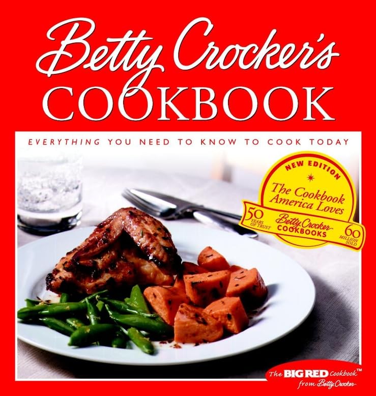 Betty Crocker's Cookbook: Everything You Need to Know to Cook Today - 4576
