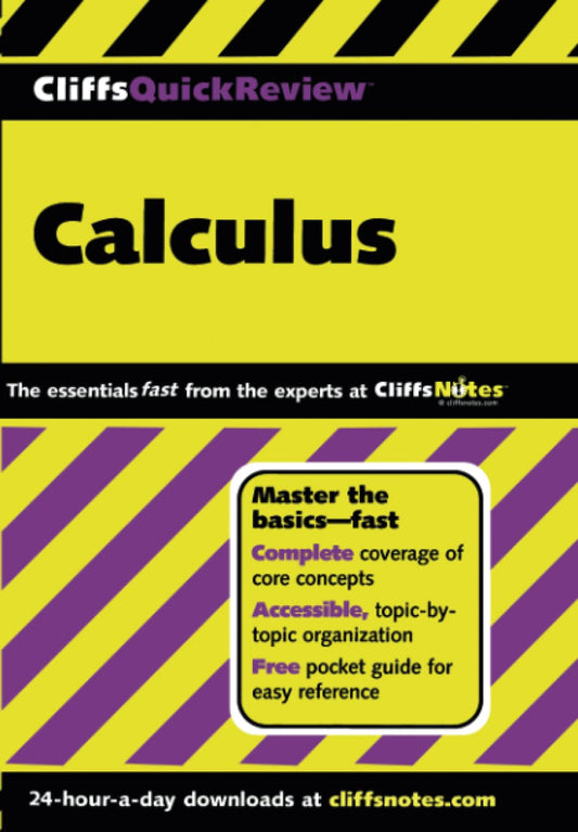 CliffsQuickReview Calculus (Quick Review)