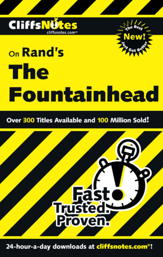 CliffsNotes on Rand's The Fountainhead (CliffsNotes on Literature)