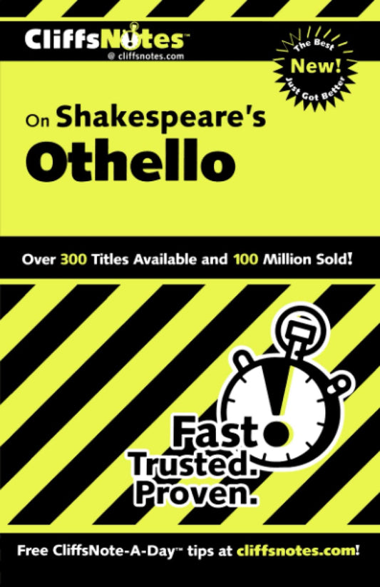 CliffsNotes on Shakespeare's Othello (Cliffsnotes Literature Guides) (CliffsNotes on Literature) - 1564