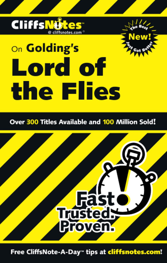 CliffsNotes on Golding's Lord of the Flies (CliffsNotes on Literature) - 1745
