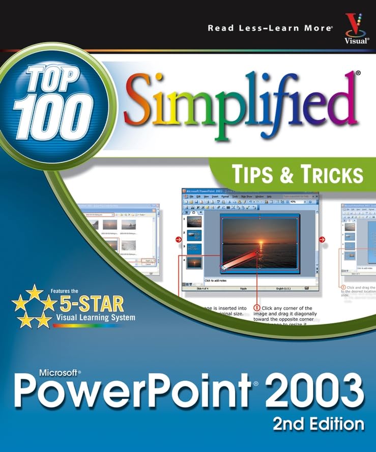 PowerPoint 2003: Top 100 Simplified Tips & Tricks - 7298