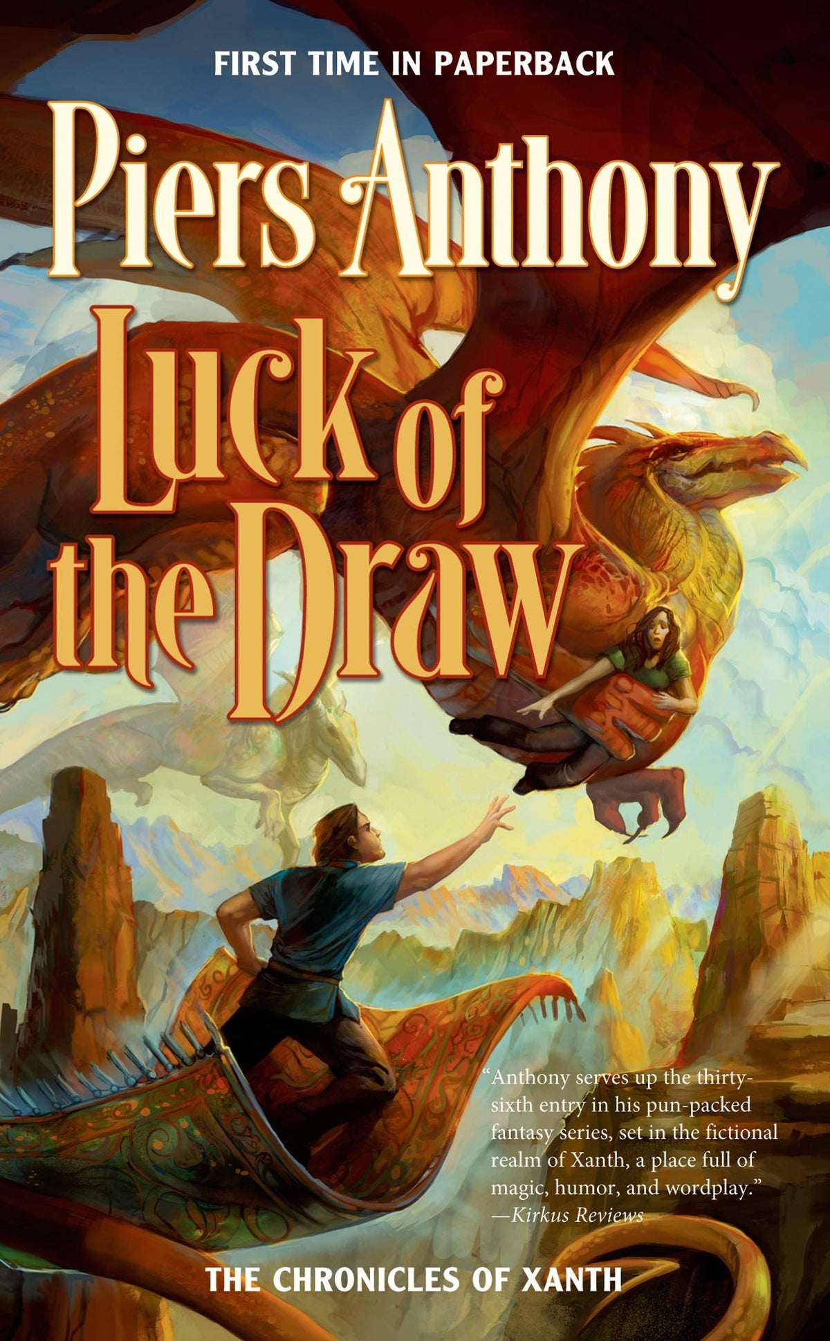 Luck of the Draw: The Chronicles of Xanth (Xanth, 36)