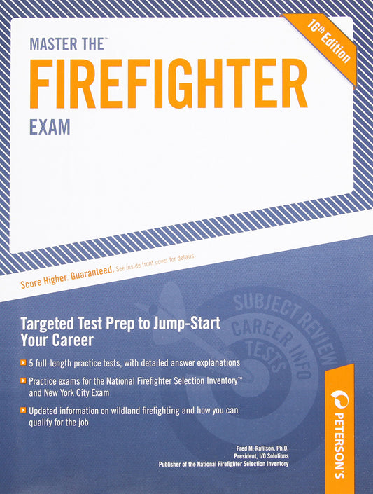 Peterson's Master the Firefighter Exam - 7142