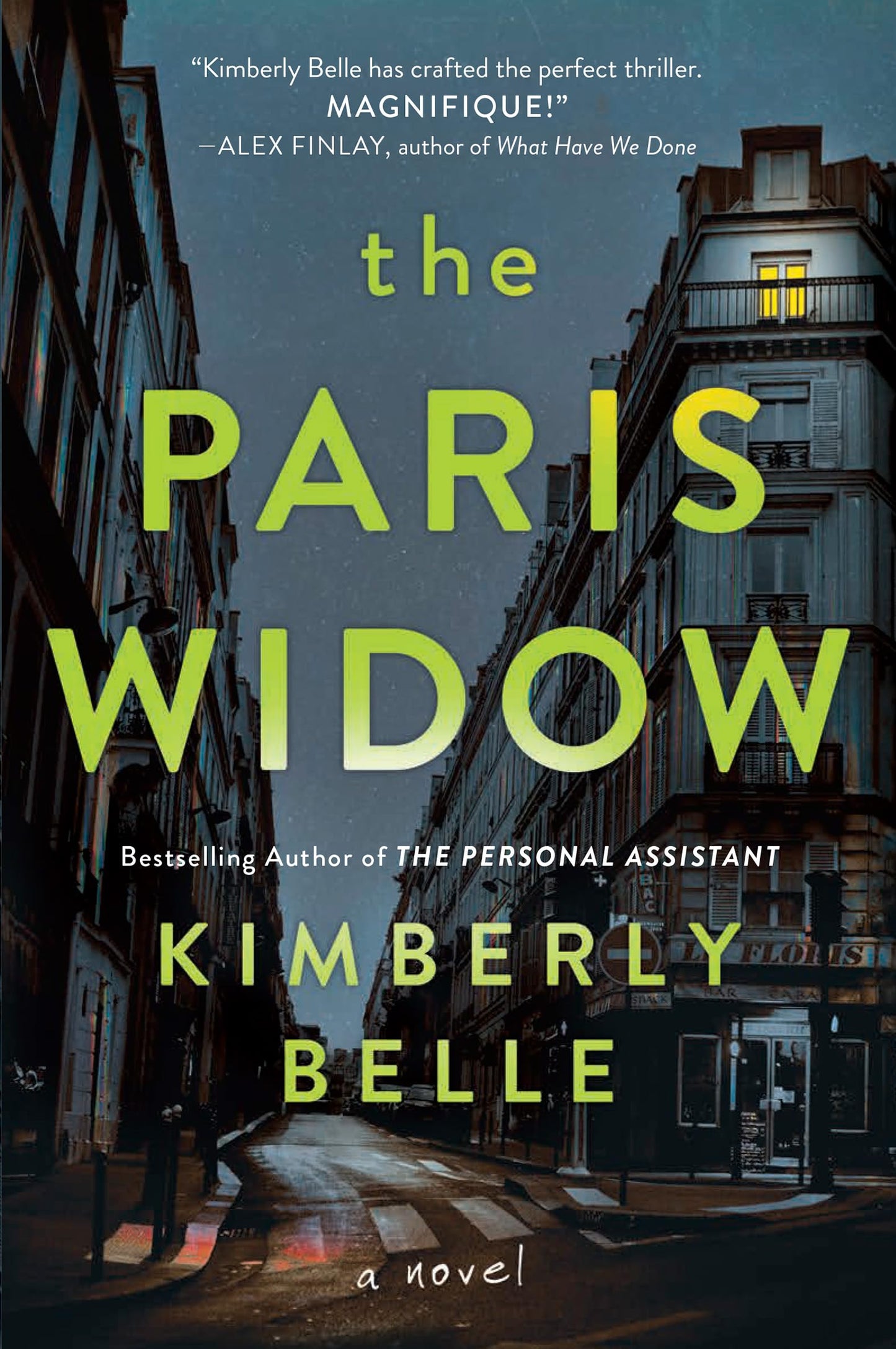 The Paris Widow: An Edgar Award Winning Suspense Thriller of Crime and Missing Persons