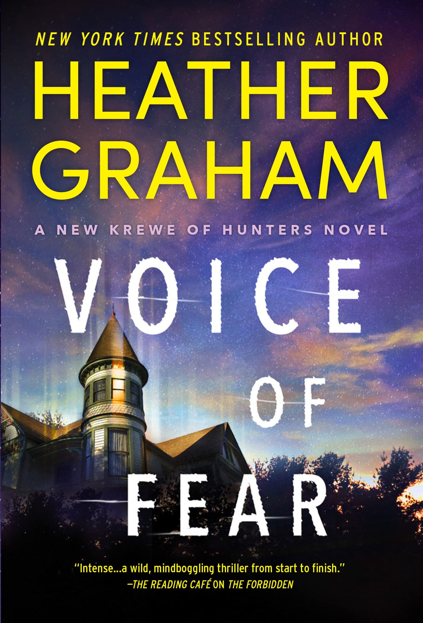 Voice of Fear: A Paranormal Mystery Romance (Krewe of Hunters, 38)