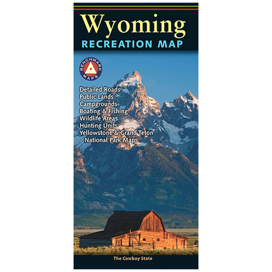 Wyoming Recreation Map (Benchmark Maps) - 851