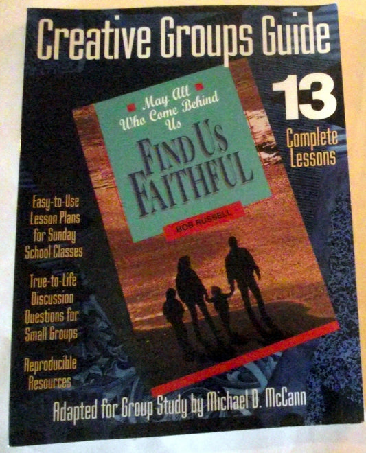 Find Us Faithful: Creative Groups Guide - 9951