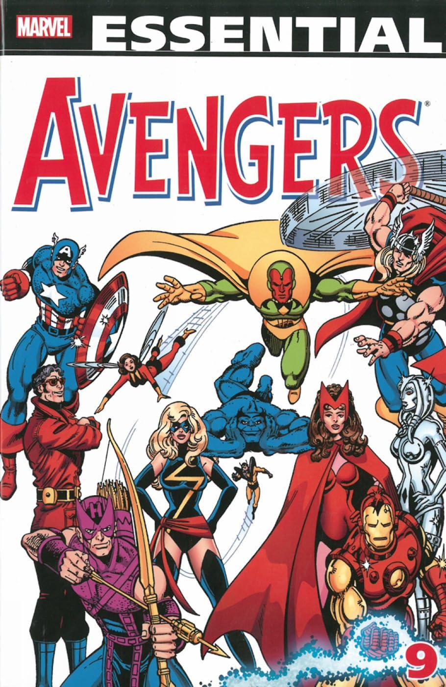 Essential Avengers 9 (Essential, 9) - 5943