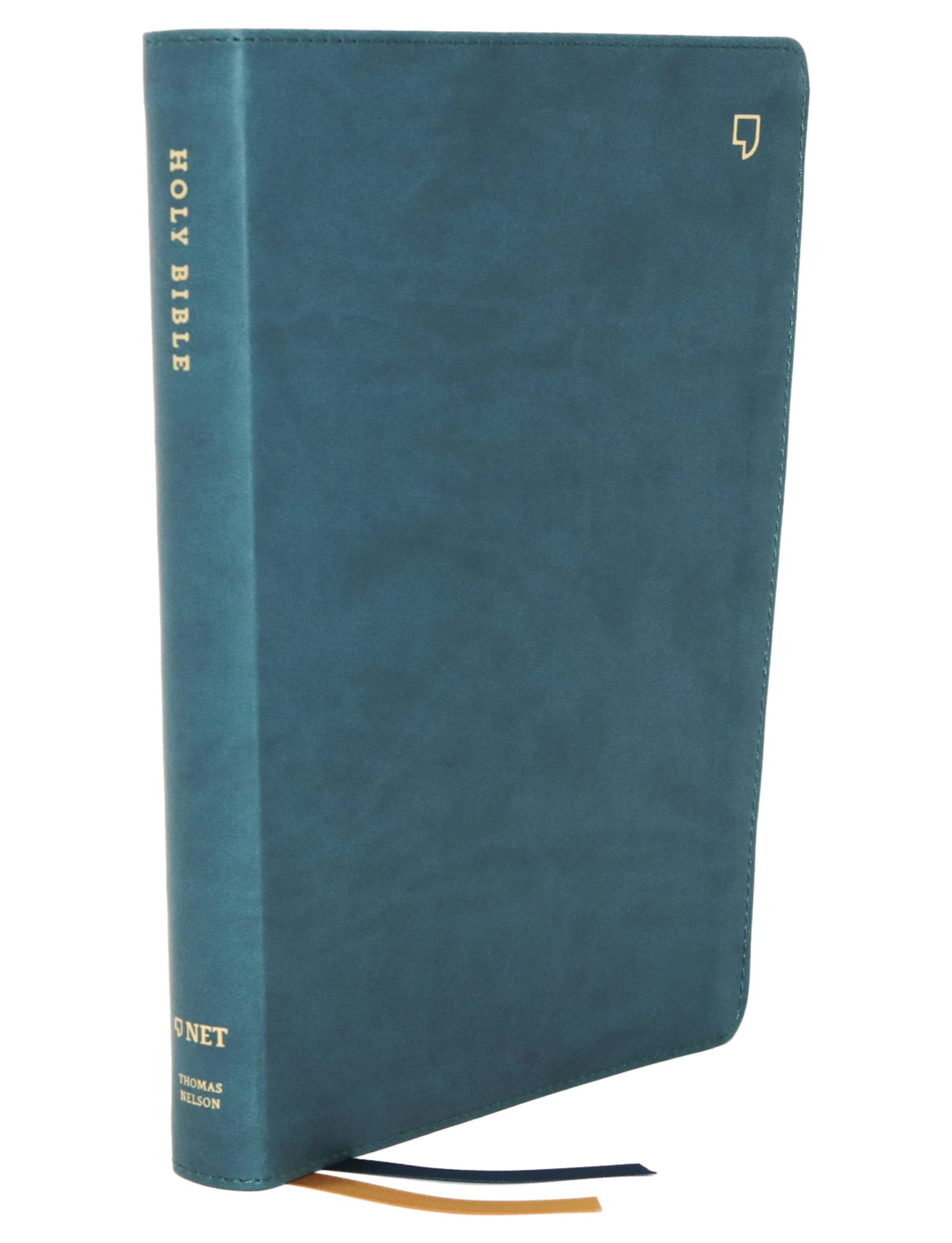 NET Bible, Thinline Large Print, Leathersoft, Teal, Comfort Print: Holy Bible - 6689