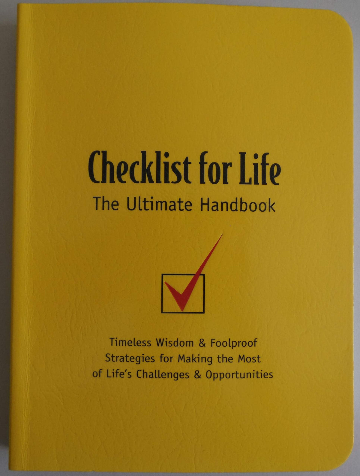 Checklist for Life
