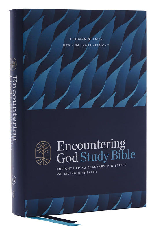 Encountering God Study Bible: Insights from Blackaby Ministries on Living Our Faith (NKJV, Hardcover, Red Letter, Comfort Print) - 6125