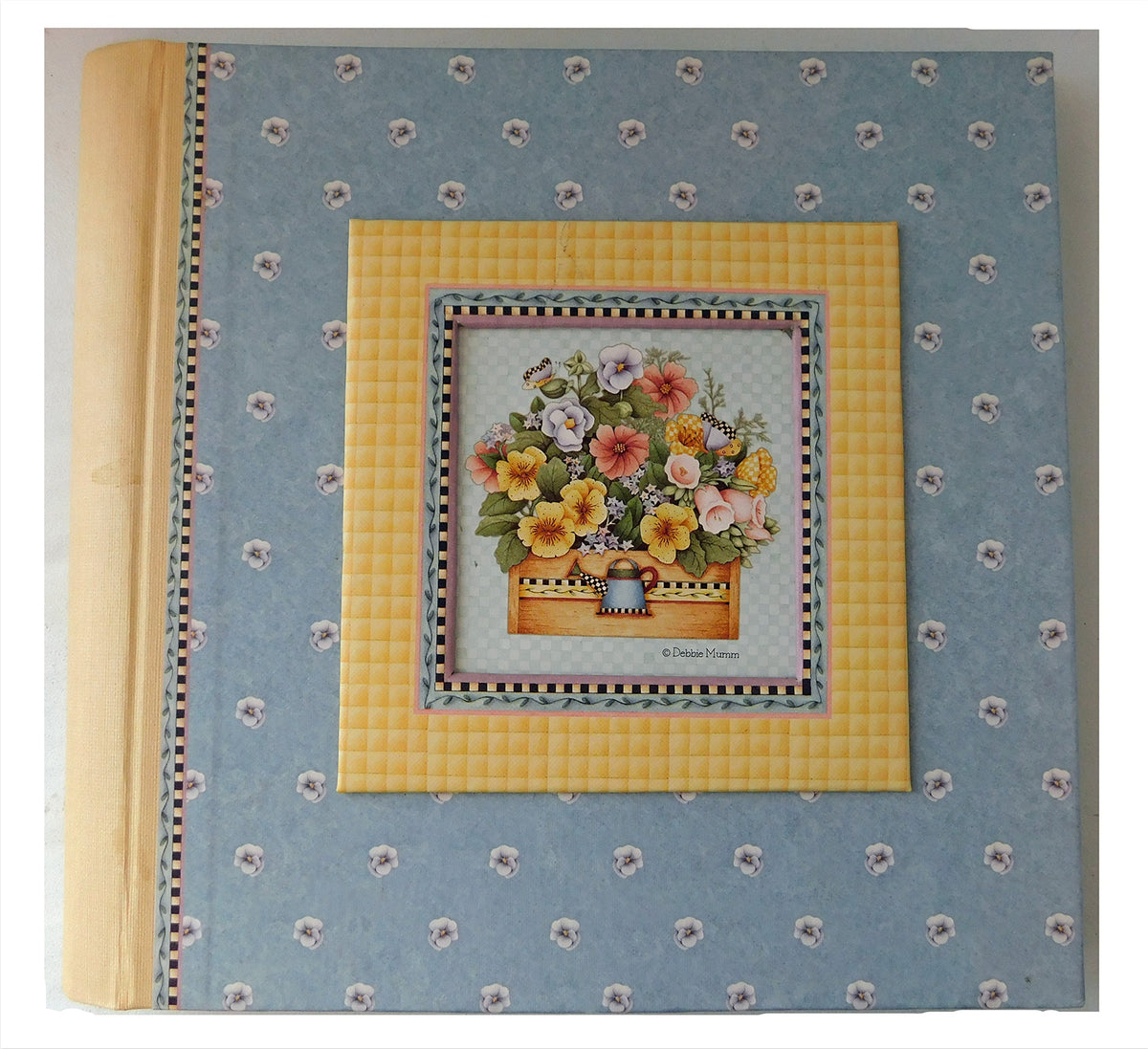 Debbie Mumm's Spring Bouquet Deluxe Greeting Card Organizer & Address Book