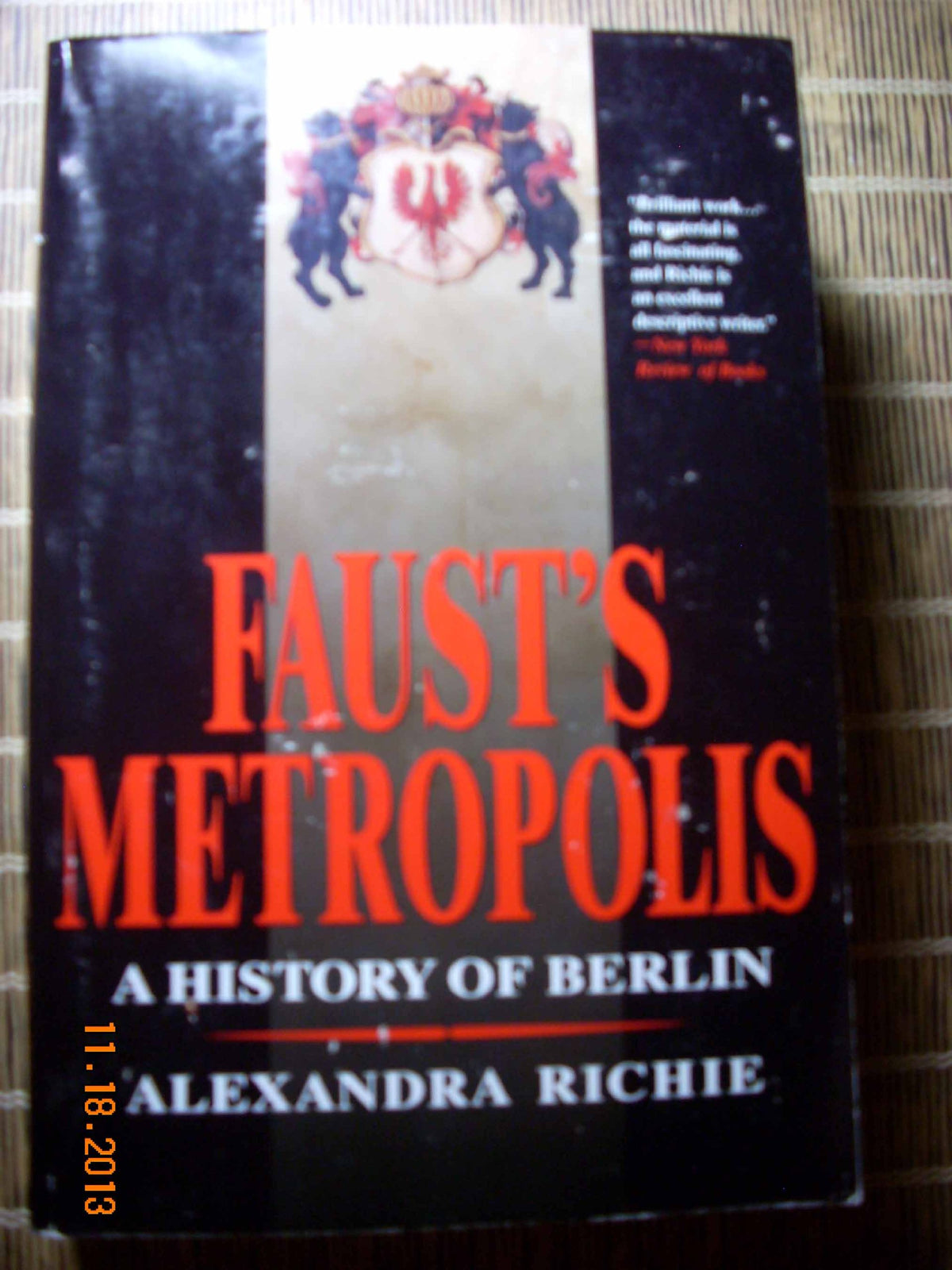 Faust's Metropolis: A History of Berlin