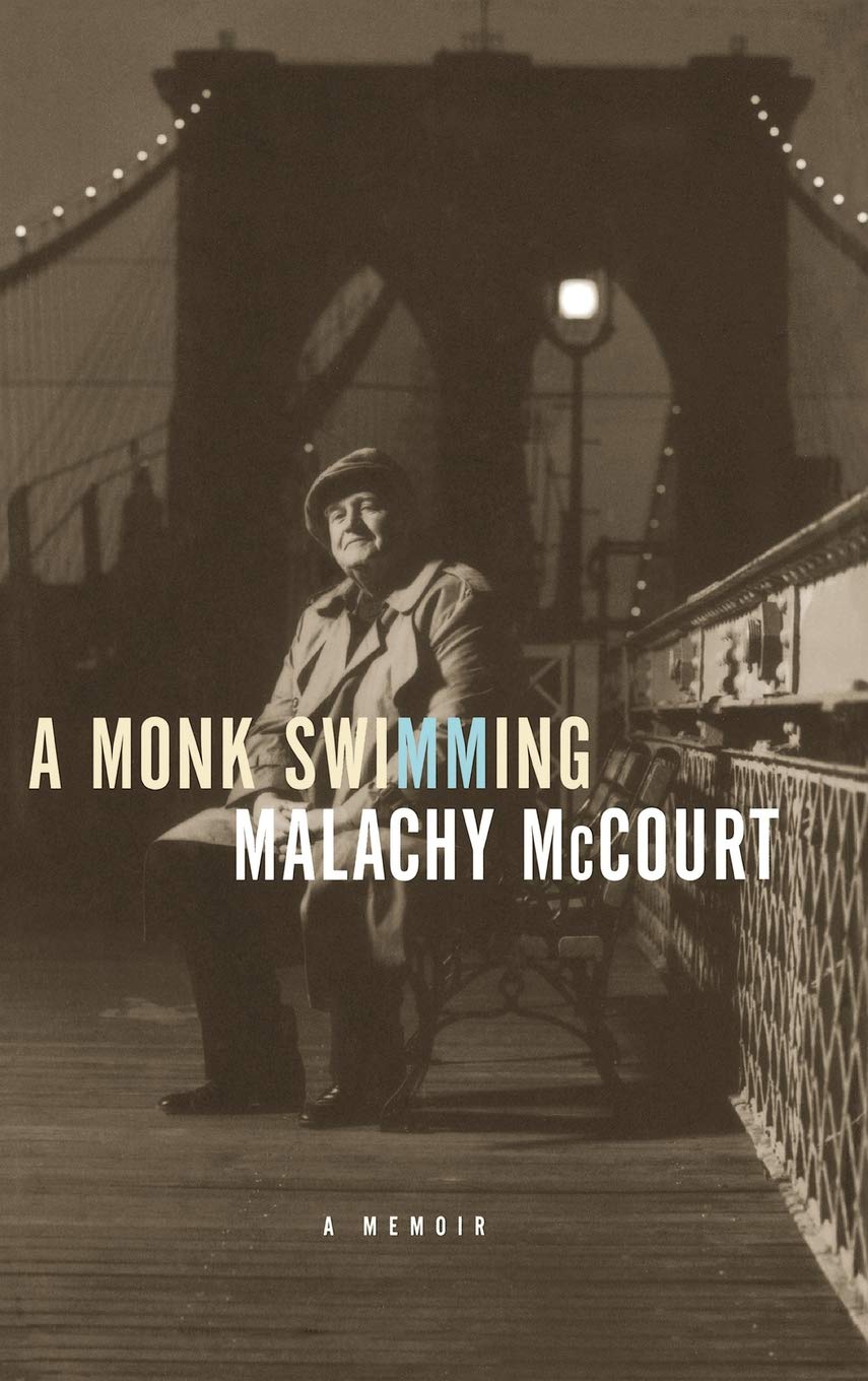 A MONK SWIMMING - 2148
