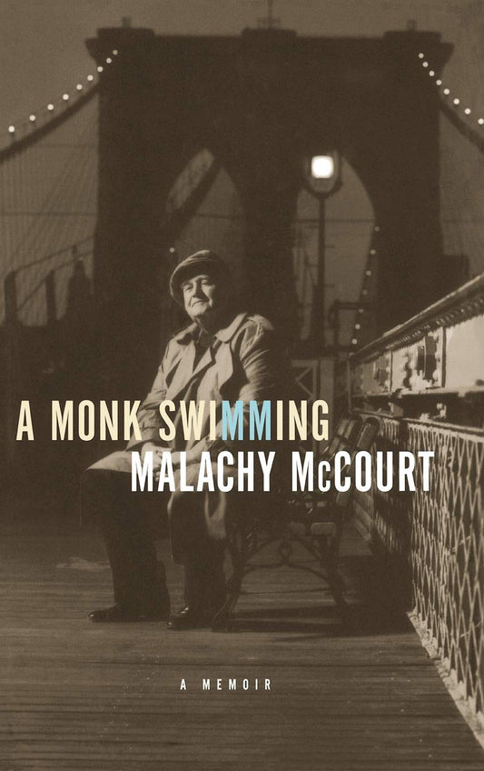 A MONK SWIMMING - 2148