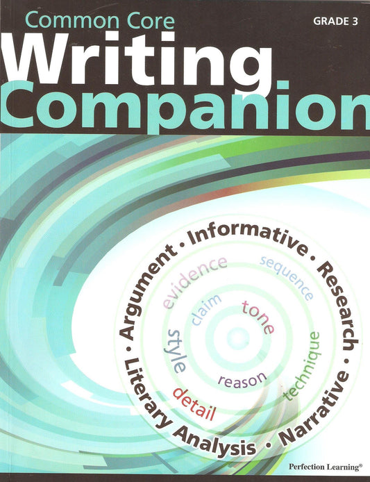 Common Core Writing Companion 3 Grade - 4188
