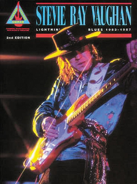 Stevie Ray Vaughan - Lightnin Blues 1983-1987 (2nd Edition) | Guitar Recorded Version TAB Sheet Music with Note for Note Transcriptions | Blues Rock Guitar Solos Riffs and Rhythm Parts Songbook