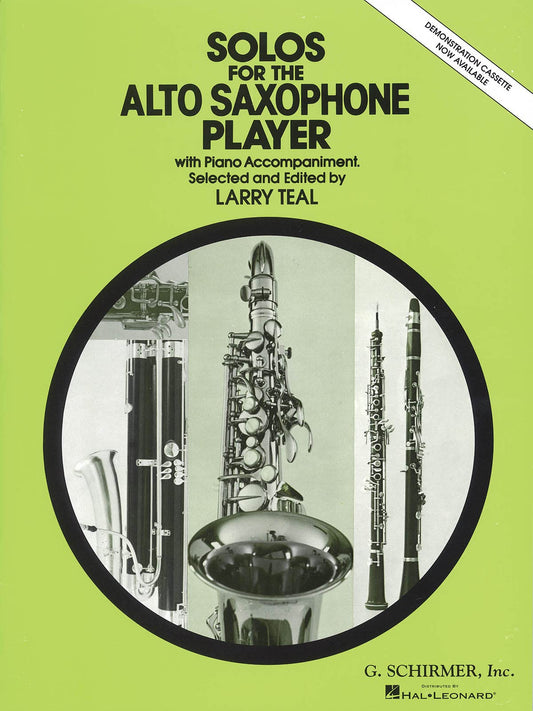 Solos for the Alto Saxophone Player | Classical Sheet Music with Piano Accompaniment | 14 Essential Pieces for Alto Saxophone and Piano | Intermediate to Advanced Level - 7957