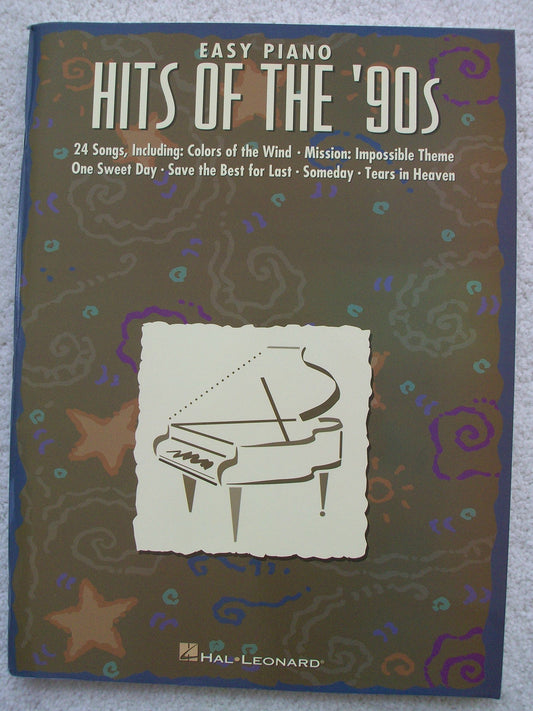 Easy Piano Hits Of The 90's