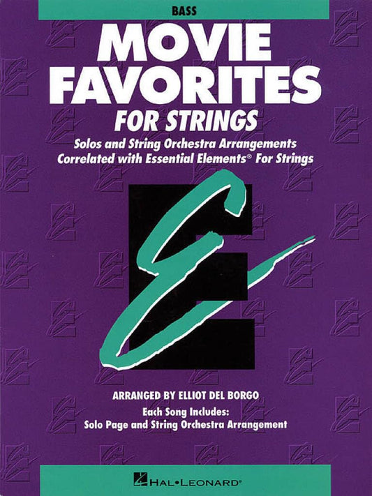 Essential Elements Movie Favorites for Strings: String Bass (Essential Elements for Strings) - 5728