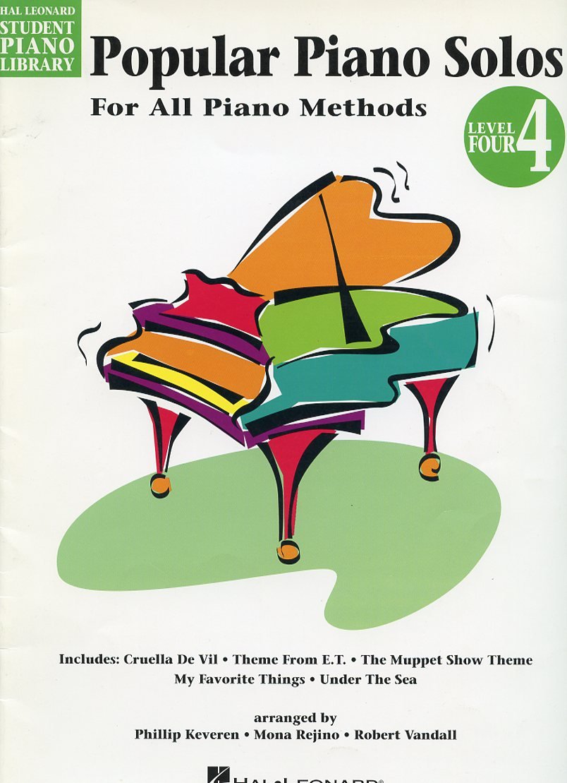 Popular Piano Solos - Level 4, 2nd Edition | Hal Leonard Student Piano Library | Early Intermediate Piano Songbook with 10 Classic Pop Solos for Lessons, Practice, and Performance Repertoire