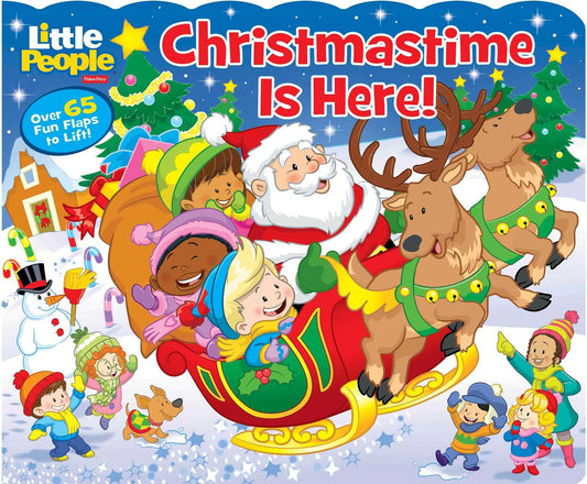 Fisher-Price Little People: Christmastime Is Here! (Fisher Price Lift-the-Flap) - 1279