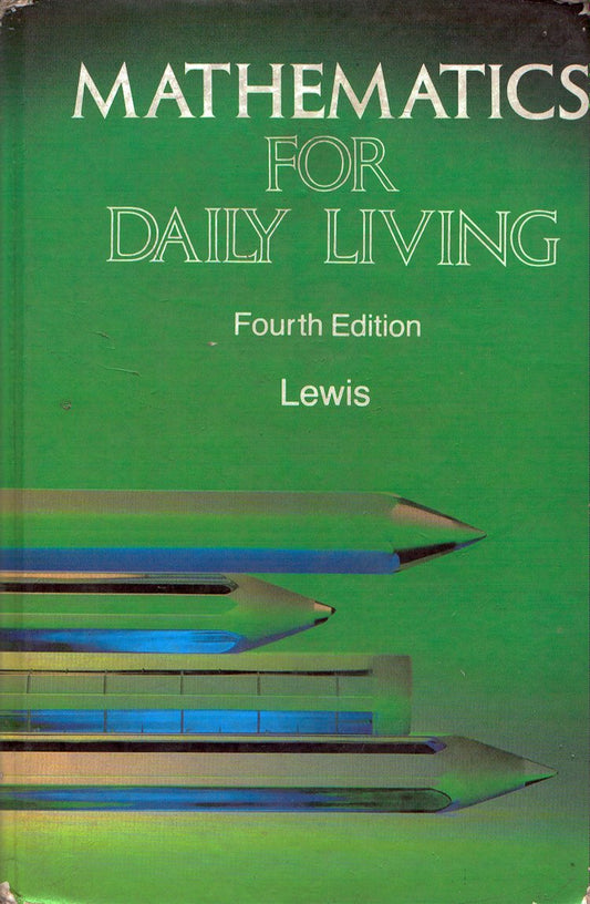 Mathematics for Daily Living - 7288