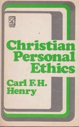 Christian Personal Ethics