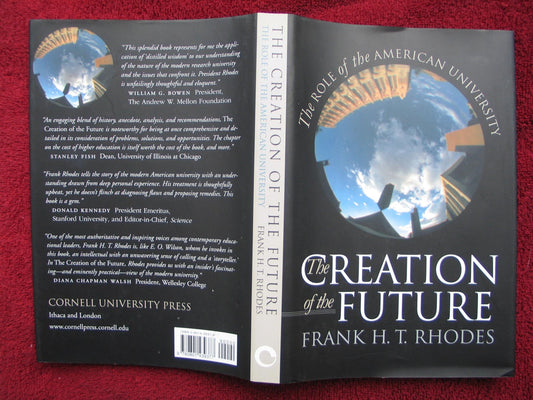 The Creation of the Future: The Role of the American University
