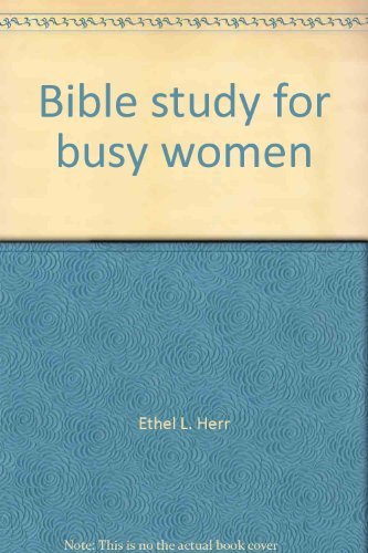 Bible study for busy women