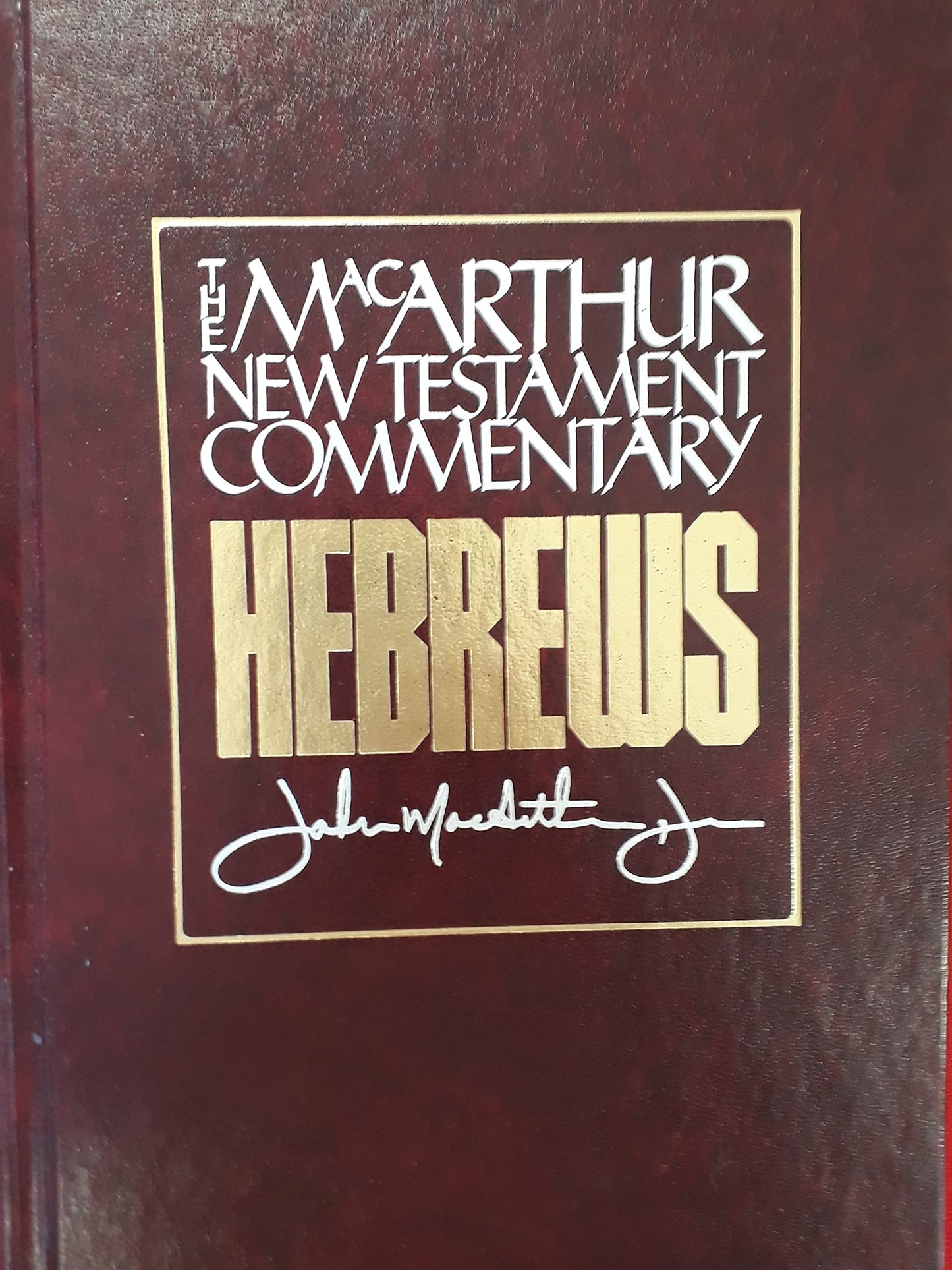 Hebrews: New Testament Commentary (MacArthur New Testament Commentary Series)