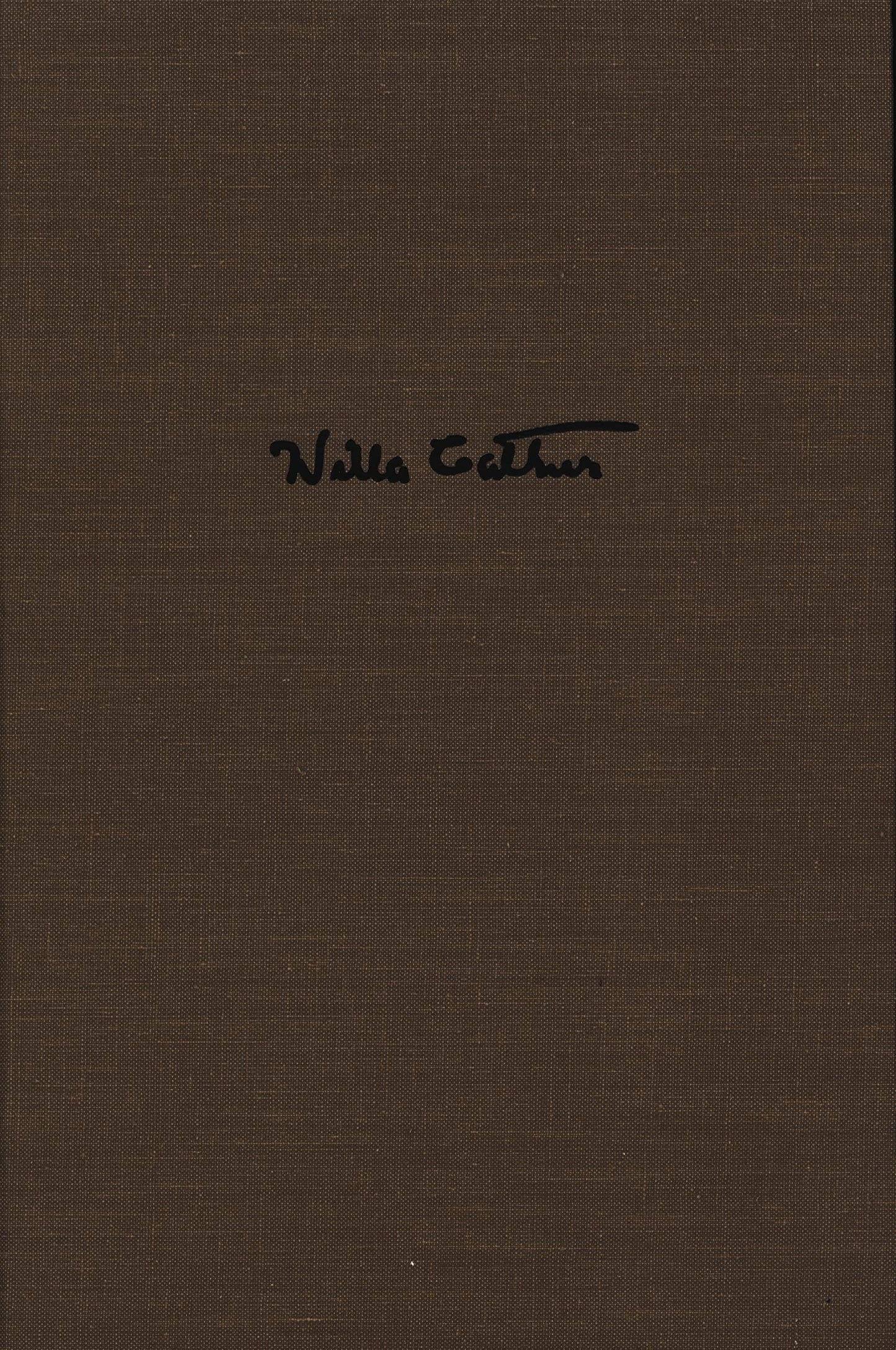 Willa Cather's Collected Short Fiction, 1892-1912