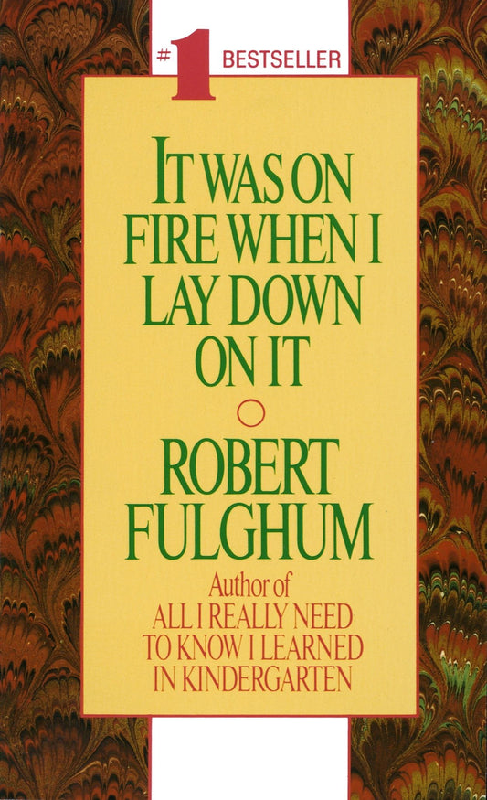 IT WAS ON FIRE WHEN I LAY DOWN O - 5858
