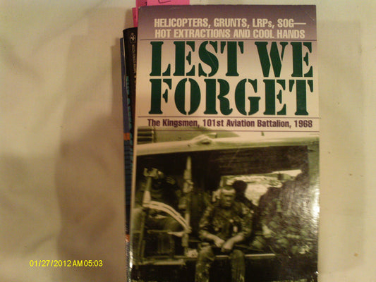 LEST WE FORGET: The Kingsmen, 101st Aviation Battalion, 1968 - 6916